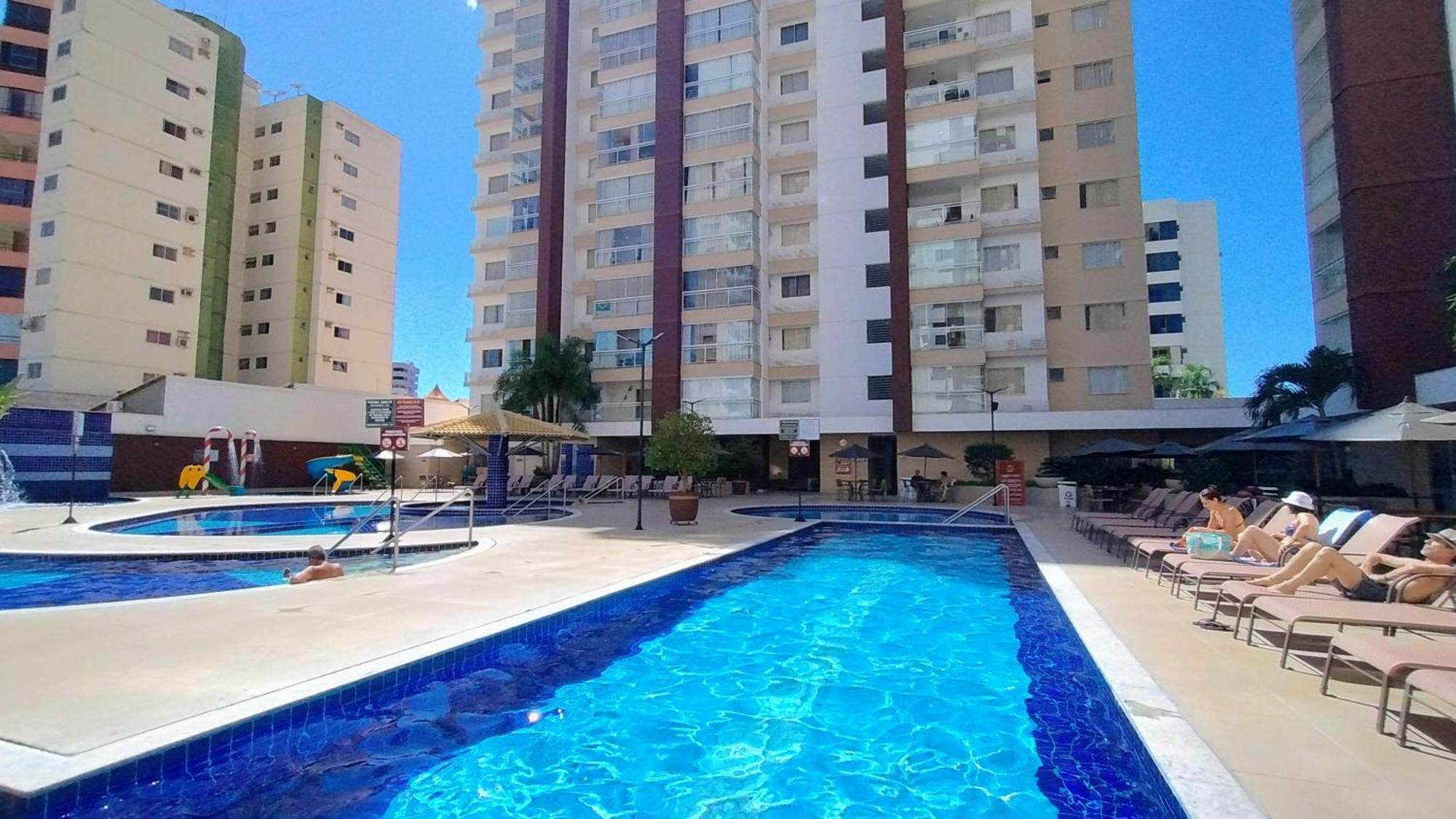 Casa Da Madeira Caldas Novas - Achei Ferias - Com Roupa De Cama Ngoại thất bức ảnh